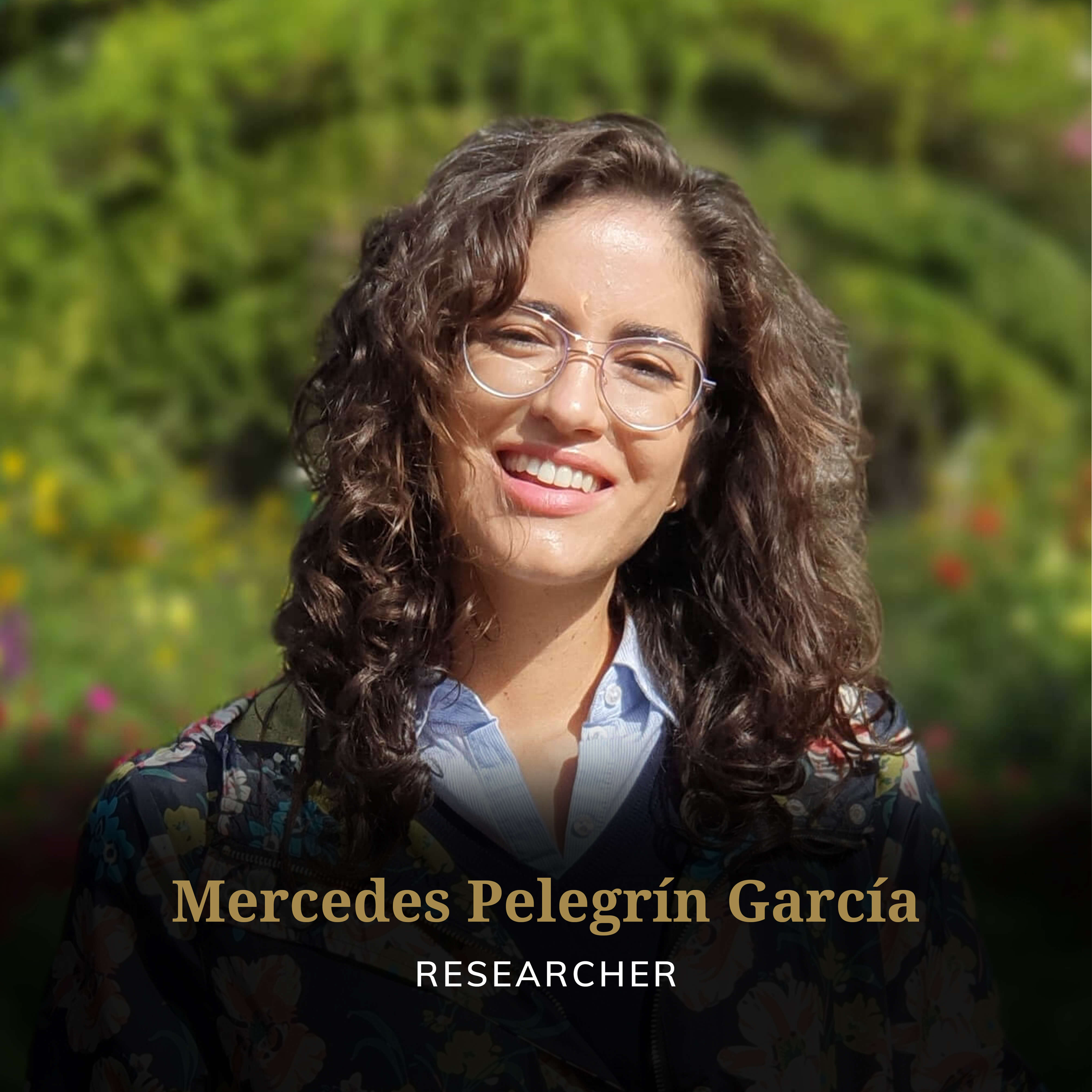 Photo portrait de Mercedes Pelegrín García